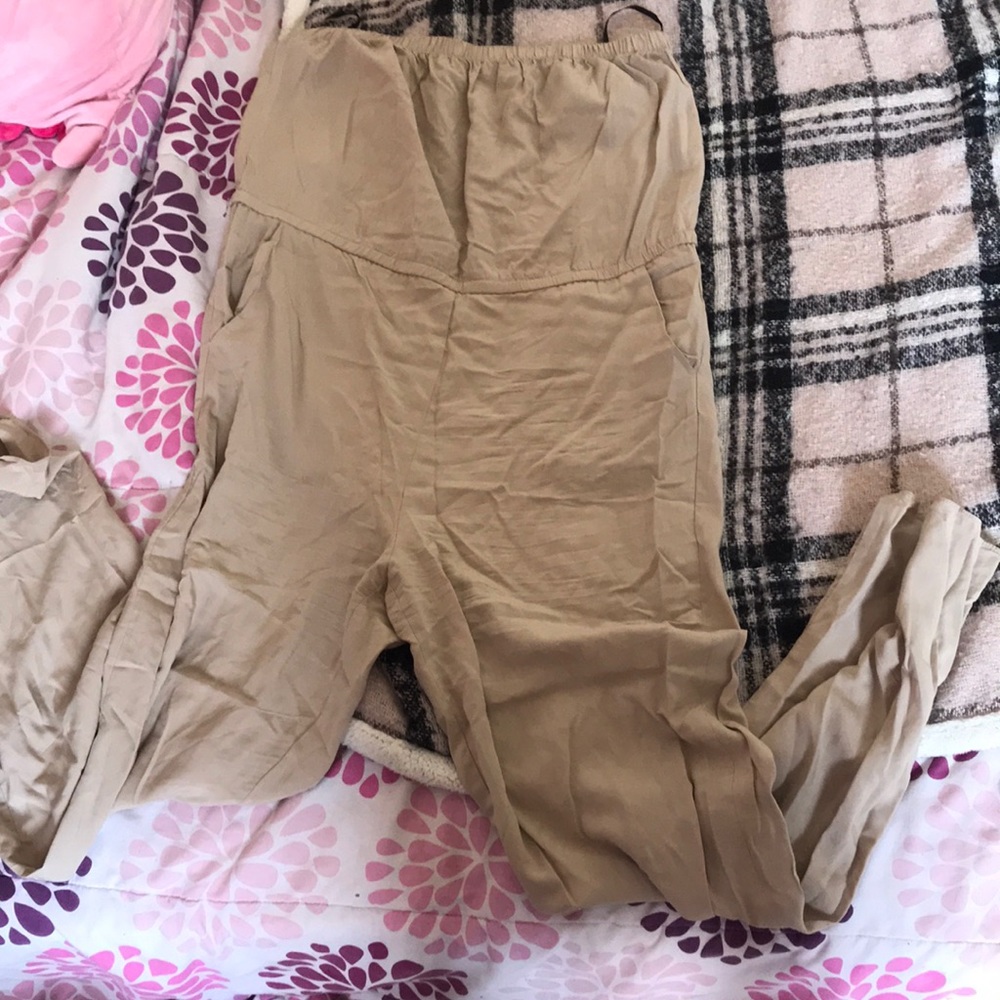 Forever 21 beige romper